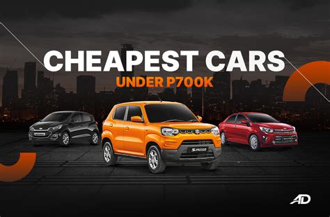 affordable car brands philippines|Cheapest Cars in the Philippines 2024 (Under P700k) .